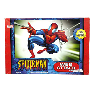 Marvel Spider-man Web Attack Board Game Pressman 2003 6+ 2-4 Players Complete