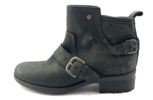 DOCKERS LADIES BOOTS ANKLE BOOTS size:40 UK:6.5 BLACK - Picture 1 of 4
