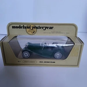 Modellini di un tempo 1936 Jaguar SS100 scala 1:38 - Foto 1 di 8