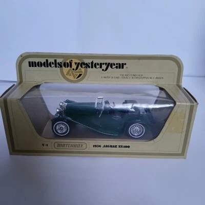 Matchbox Models of Yesteryear 1936 Jaguar SS100 Scale 1:38 - Image 1 of 4