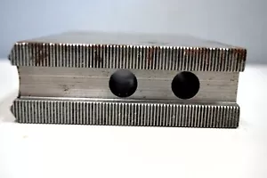 Abbott Vierkant Soft Drehbankfutter Backen 1,5 mm x 60° gezahnter Aufsatz KTT10S6 - Bild 1 von 6