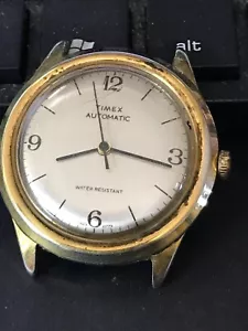 Reloj Timex 38mm Dorado Automático Hombre 31229 10779 - Piezas o Reparación (Lote 1988) - Imagen 1 de 10