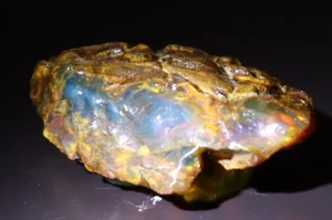 Lovely Natural Dominican Clear Sky Blue Amber Rough Specimen 47mm 6.5g - Picture 1 of 9