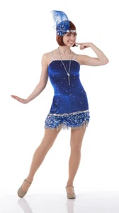 Child 6X7 Flapper Dance Costume Dress Roaring 20s - Picture 1 of 3