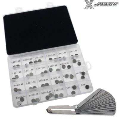 For YAMAHA YZ450F 2003-2023 47Pcs Valve Shims Blade Feeler Gauge YZ 450F YZF 450 - Image 1 of 4