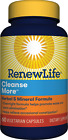 Renew Life CleanseMore - 60 Capsules | Constipation Relief
