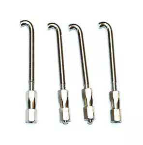 Recording King PB 607 Banjo Hook & Nut , Amer Thread, Nickel Plated- Set of 4 - Picture 1 of 3
