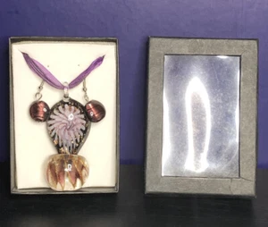 Conjunto Cristal Morado NUEVO - Imagen 1 de 1