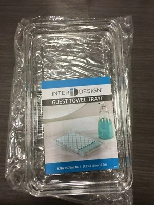 39880 InterDesign 1 in. H x 9.75 in. W x 5.75 in. D Tray - Image 1 of 2