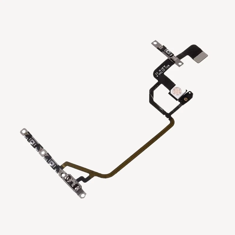 OEM Power On/Off + Volume Buttons Flex Cable Compatible With iPhone XR 6.1 in - Image 1 of 3