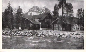 Postal Lake Louise Lodge + Cabañas Alberta Canadá - Imagen 1 de 1