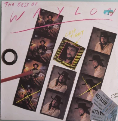 Waylon Jennings The Best Of Hits Australia press 12'' vinyl Lp 1987 country - Image 1 of 3