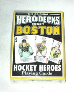 BOSTON BRUINS HEROES PLAYING CARDS #06 SALE - NEW