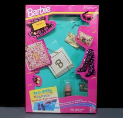Barbie Fashion Accessories Decorate 'N Dazzle 1993 NIB.  (B120422-10) - Image 1 of 4