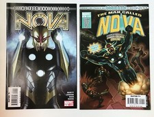 Nova #1 Rising from Annihilation Marvel 2007 1st Print + ANNUAL #1 Marvel 2008