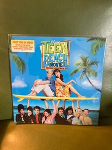Disney Teen Beach Movie Soundtrack Yellow Blue Green Tricolor Vinyl LP NEW - Picture 1 of 2