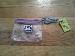 Vtg Bonne Bell BFF Lip Smackers Clip Storage Carrying Pouch Coin Purse ALL Star - Picture 1 of 11
