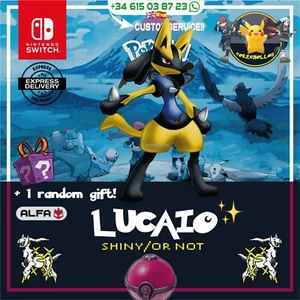 ✨LUCARIO SHINY ✨ | pokemon leyendas Arceus 🏞️ / Legends Arceus 🌋 - Picture 1 of 3