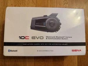 SENA 10C Bluetooth Camera & Comms System - 10C-EVO-01 - Picture 1 of 4