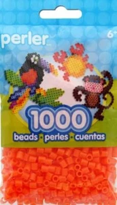 1000 Perler Tangerine Color Iron On Fuse Beads 80-15246 - Picture 1 of 2