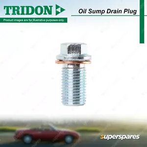 Tridon Oil Drain Plug for Mercedes Benz A C CLA E M S Class Vito Mixto 1999-2019 - Picture 1 of 2