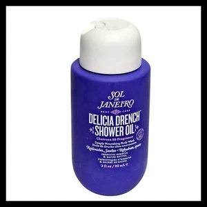 Sol De Janeiro Delicia Drench Shower Oil Body Wash 3fl.oz. 90ml  Travel Size New - Picture 1 of 11