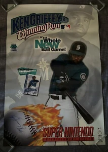 Ken Griffey Jr's Winning Run SNES Spiel Poster Promo Selten Super Nintendo - 39x26" - Bild 1 von 4