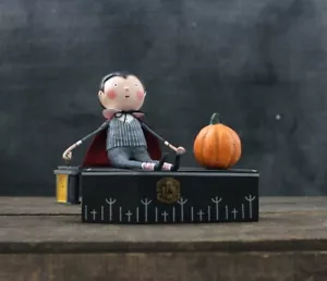Lori Mitchell Halloween Figurine Dreamy Dracula ESC & Company Fall Decor - Picture 1 of 2