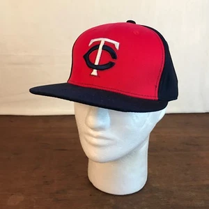 Gorra de béisbol de algodón ajustable de los Minnesota Twins MLB (CH10) - Imagen 1 de 7