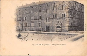 CPA 07 TOURNON SUR RHONE LE LYCEE VU DU RHONE (dos non divisé) - Picture 1 of 1