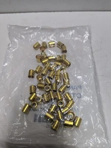Stck 50 Dixon BFL380 Messing Zwinge für Luft und Flüssigkeit 0,380" Innendurchmesser x 1/2" lang - Bild 1 von 3
