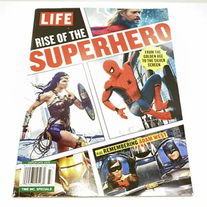 Life Magazine - Rise Of The Superhero - Iron Man Wonder Woman Spider-Man Batman - Picture 1 of 5