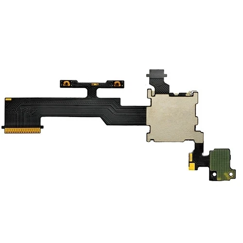 FLAT FLEX PER HTC ONE M8 VOLUME TASTI BOTTONI PULSANTI + LETTORE MEMORIA SD CARD - Immagine 1 di 1