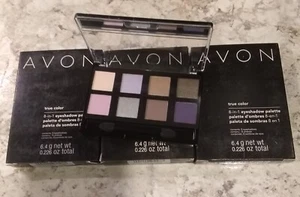 Avon Lot X 3 True Color 8-in-1 Eyeshadow Palette Plum Essentials E902 New - Picture 1 of 2