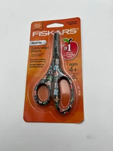 Fiskars Kids Age 4+ Scissors Blunt Tip Safety Edge Blade - NEW - Picture 1 of 4