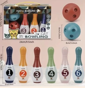 Bowling Toy, Kid Fun, Fitness 8 Piece Set - Picture 1 of 5