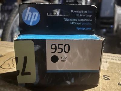 Genuine HP 950 Black Ink OfficeJet 8110 8610 8615 8620 8630 (exp. 01/2026) New - Image 1 of 3