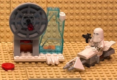 Lego Star Wars Conjunto Parcial da Neve Speeder #75268 Base Echo, Bicicleta Speeder   - Imagem 1 de 4