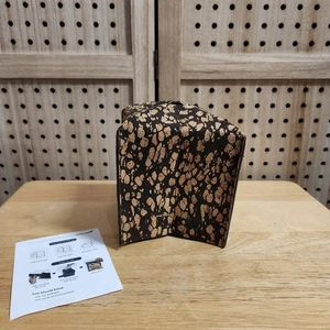 Cubierta de caja de pañuelos PENGLONG 5X5X5"" cuero PU soporte de pañuelos cubo de pañuelos cuadrado - Imagen 1 de 5