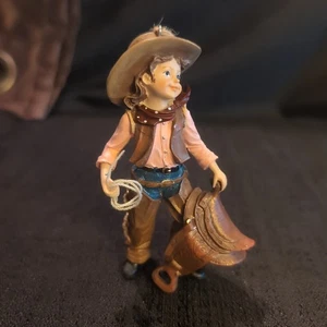 Vintage Cowgirl Christmas Ornament - Picture 1 of 4