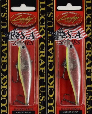 (LOTE DE 2) PUNTERO LUCKY CRAFT 78SP 3/8OZ PT78SP-171 SKEET'S MAGIC H2221 Foto 1 de 2