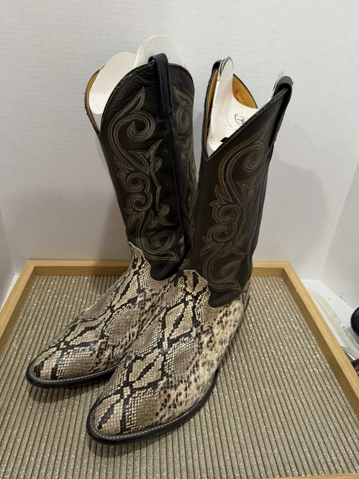 Botas Nocona Botas Pitón Talla 13D Foto 1 de 4