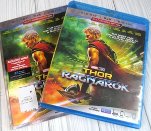 Thor Ragnarok Blu-ray DVD Digital Deleted Scenes Gag Reel Chris Hemsworth A5 - Foto 1 di 7