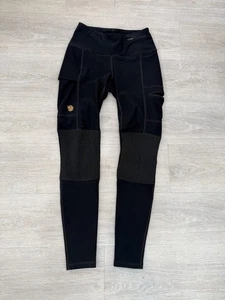 Fjällräven Damen Abisko Trekking Tights, schwarz, Größe S - Bild 1 von 12