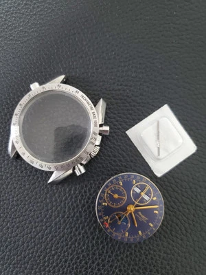 Interesante KIT CRONÓGRAFO TRIPLE CALENDARIO FASE LUNAR VALJOUX 7751 4 REPARACIONES Foto 1 de 4