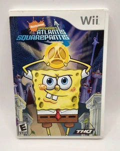SpongeBob's Atlantis SquarePantis For Nintendo Wii Complete - Picture 1 of 4