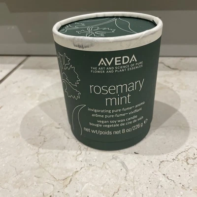 AVEDA Rosemary Mint Pure-Fume Vegan Soy Wax Candle 7.8 Oz. Brand New in box - Image 1 of 4