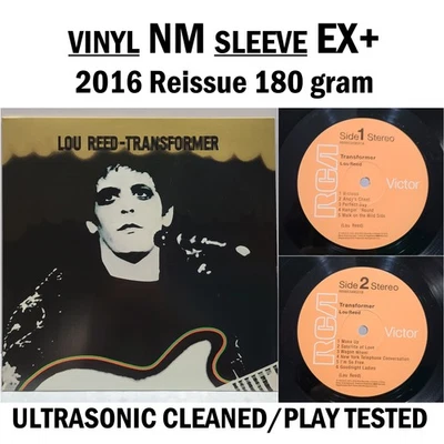 Lou Reed Transformer LP RCA 1976 NM Vinyl 2016 Black 180 gram reissue #18M Foto 1 de 4