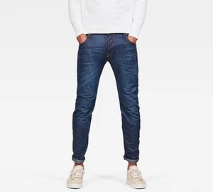G-Star Herren Jeans Arc 3D Slim lor superstretchdk aged Dunkelblau W33 L32 - Bild 1 von 5