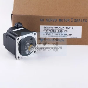 ONE NEW Yaskawa AC SERVO MOTOR SGMPS-04ADK-HA12 - Picture 1 of 10